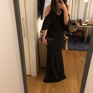 Elegant Black Evening Gown